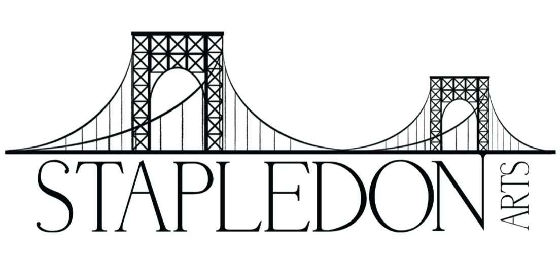 Stapledon Arts bridge logo in black