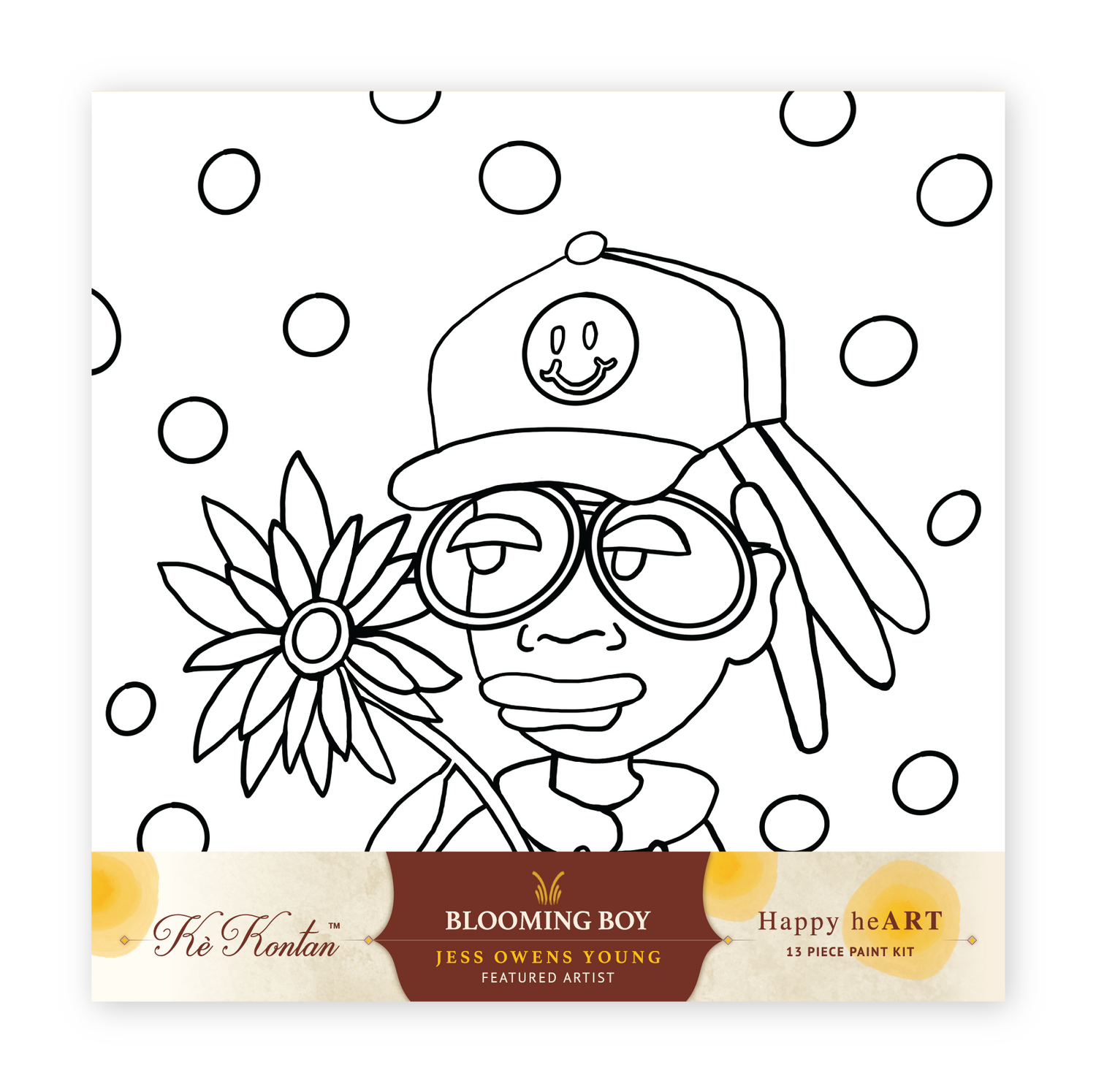 Blooming Boy | Kè Kontan - Paint Kit